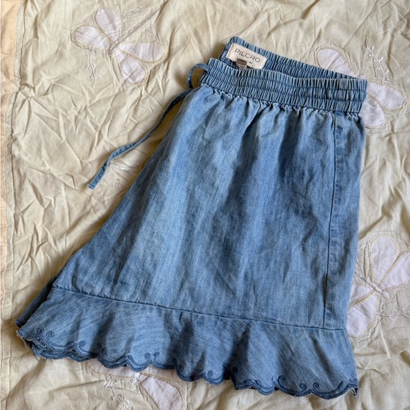 Pilcro Anthropologie Chambray Shorts - Picture 3 of 7